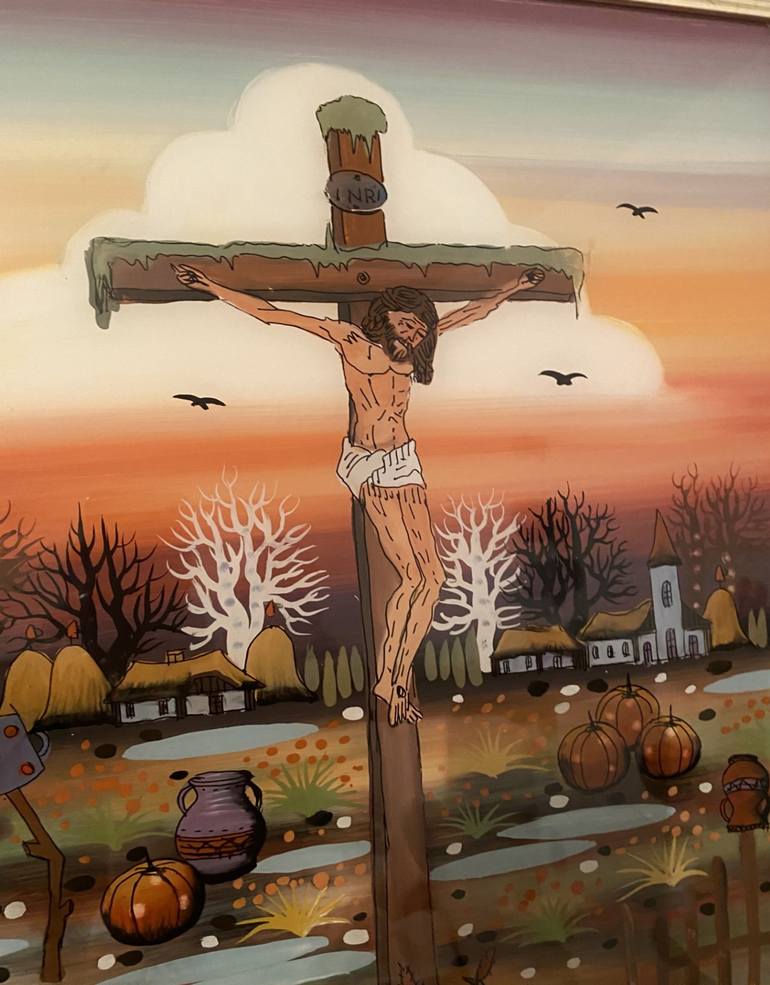 Original Religious Painting by Marko Subakov