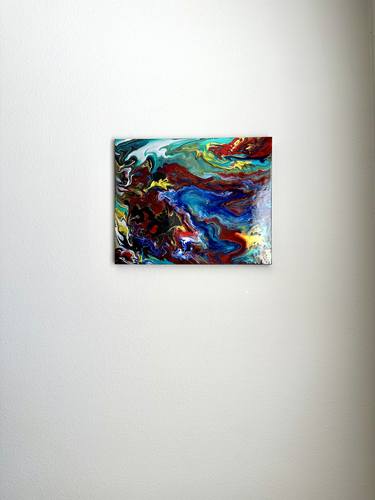 Original Abstract Paintings by Rey A