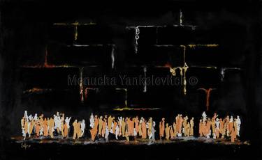 Original Abstract Paintings by Menucha Yankelevitch