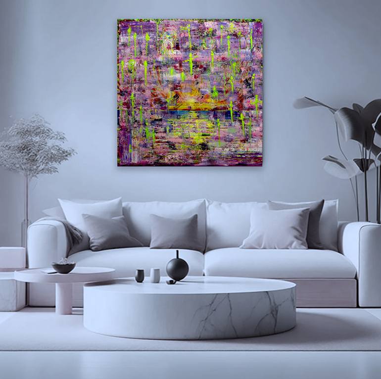 Original Abstract Painting by Master Phago Abstracts