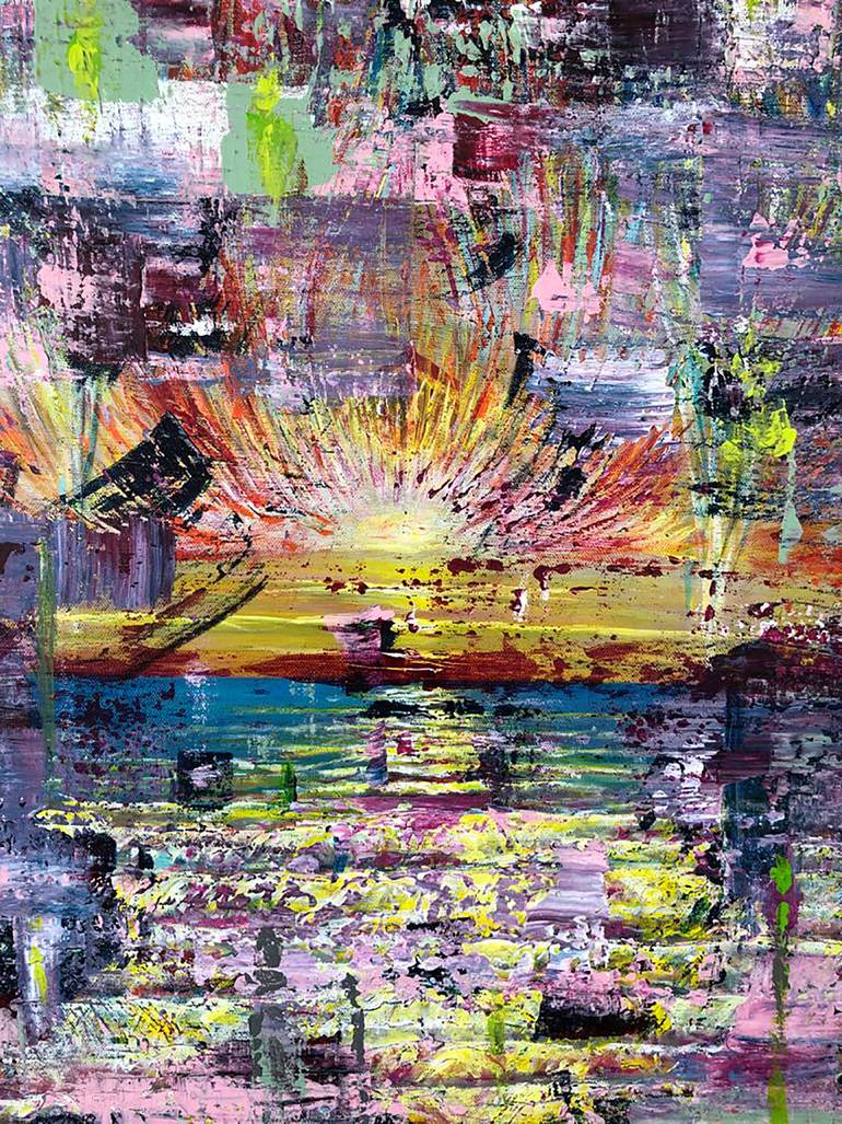 Original Abstract Painting by Master Phago Abstracts