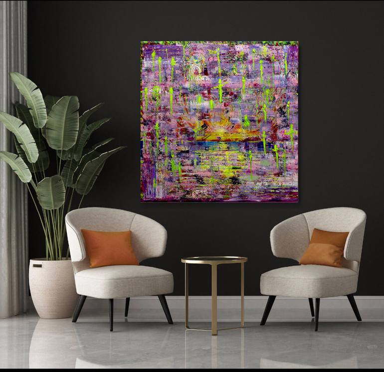 Original Abstract Painting by Master Phago Abstracts