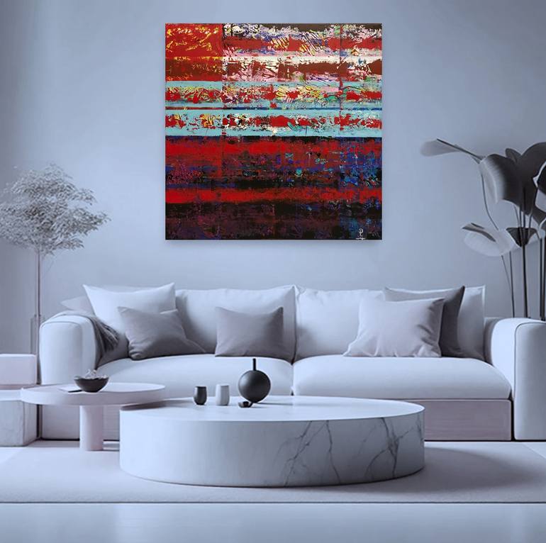 Original Abstract Expressionism Abstract Painting by Master Phago Abstracts
