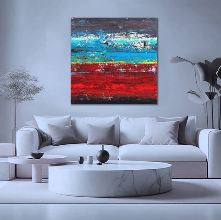 Original Abstract Expressionism Abstract Painting by Master Phago Abstracts