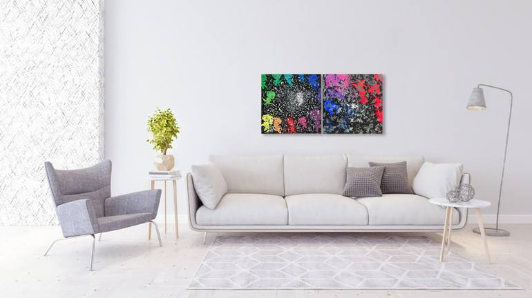 Original Abstract Painting by Master Phago Abstracts