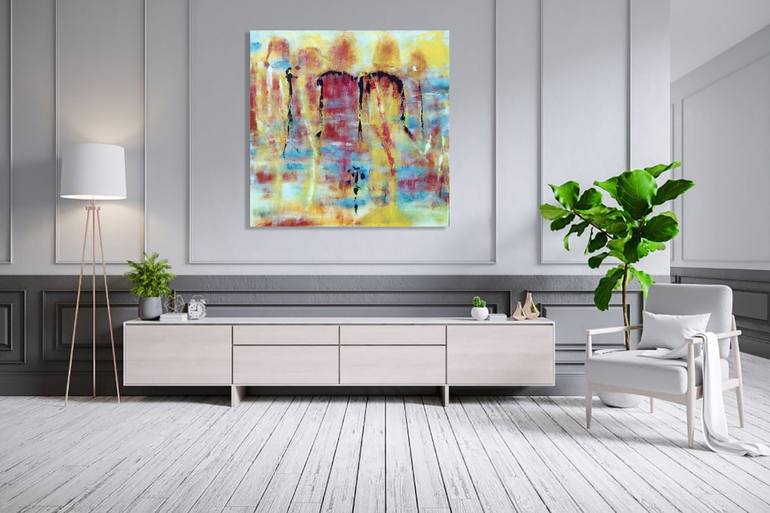 Original Abstract Painting by Master Phago Abstracts