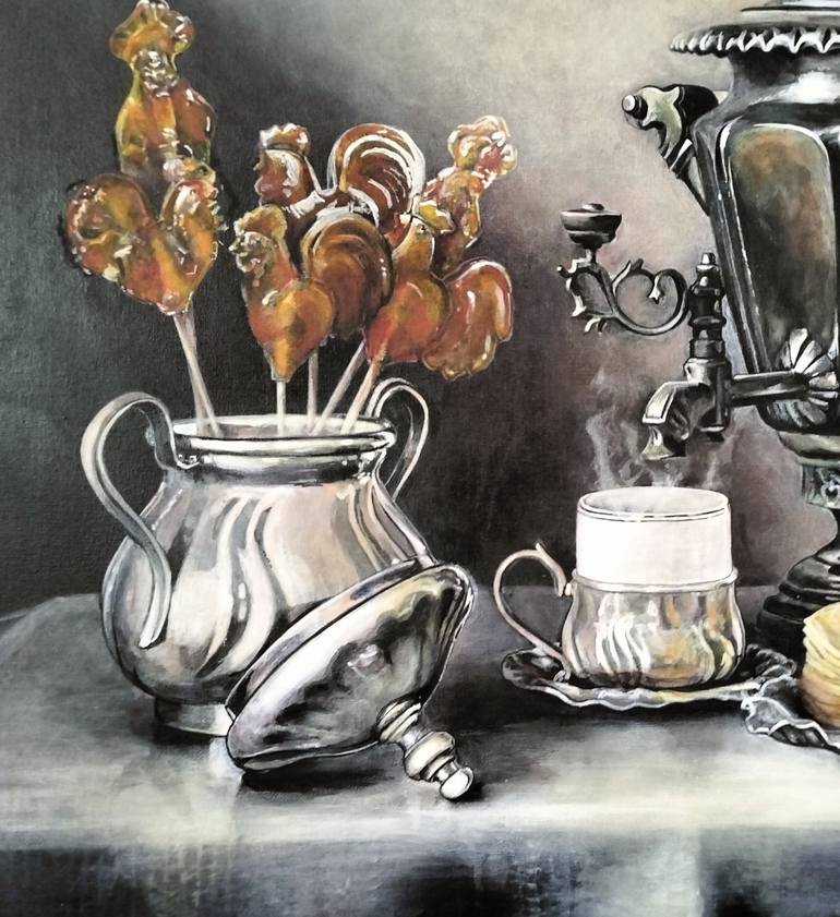 Original Realism Still Life Painting by Ирина Дмитриева