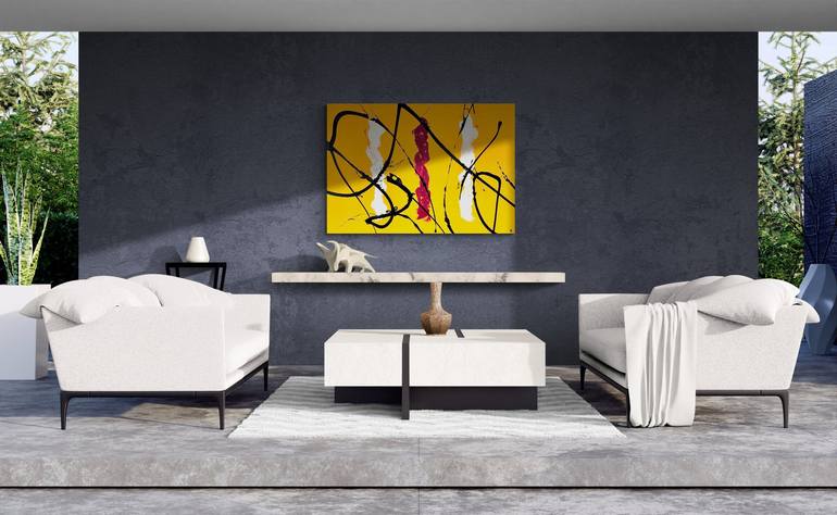 Original Abstract Painting by Filippo Ruggeri