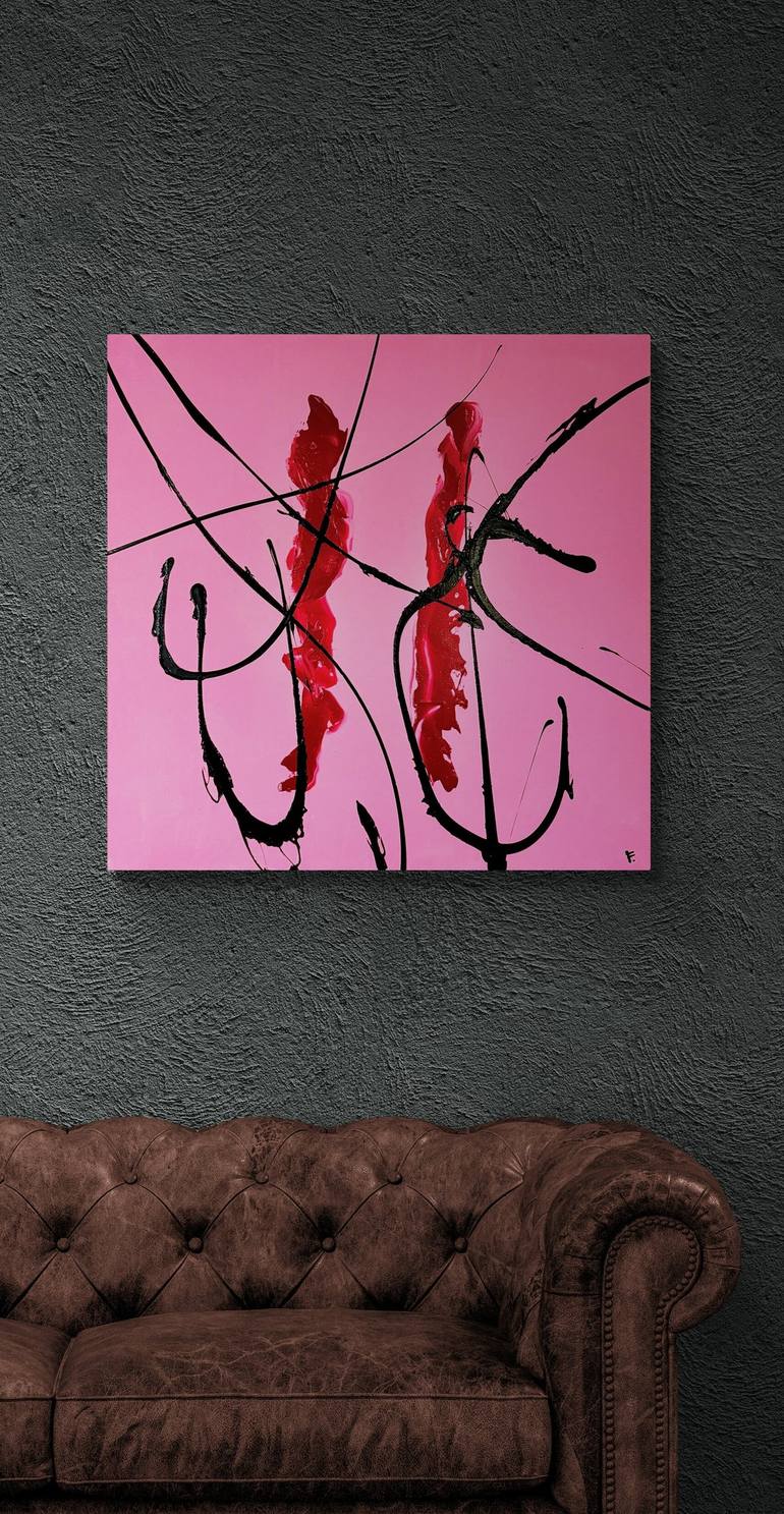 Original Abstract Painting by Filippo Ruggeri