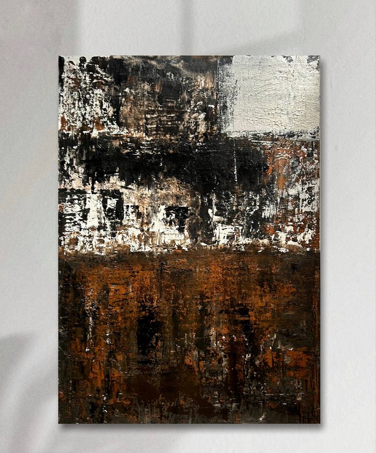 Original Abstract Painting by Emilio Fallarino