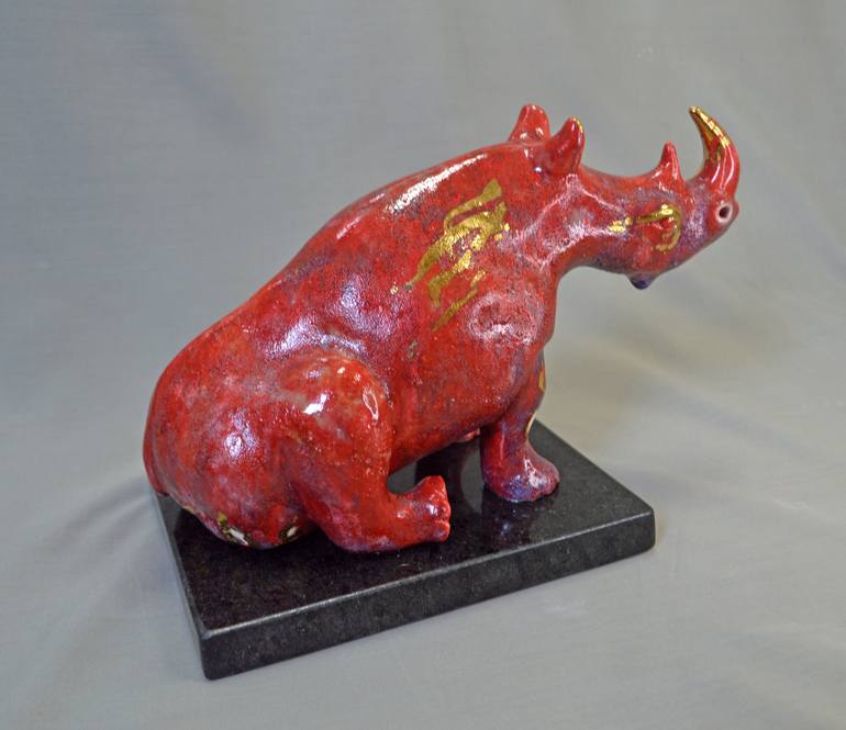 Original Figurative Animal Sculpture by Anna Spiropulo