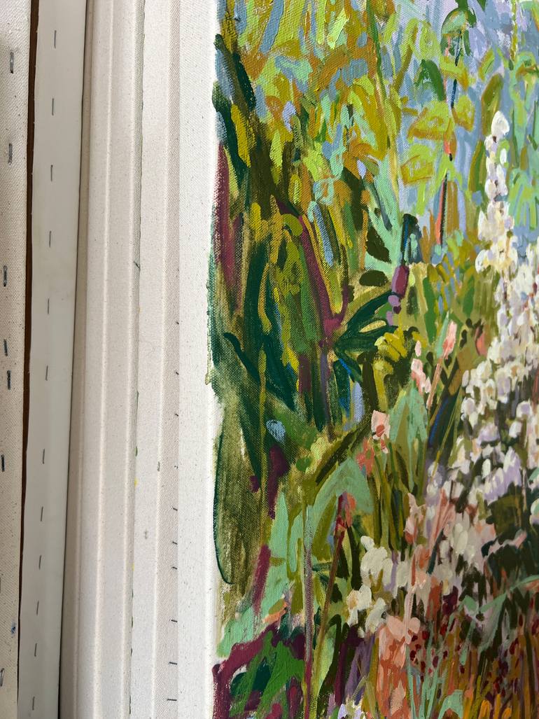 Original Abstract Expressionism Landscape Painting by Krista Townsend