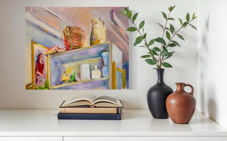 Original Impressionism Still Life Painting by Kristin Witbeck Lee