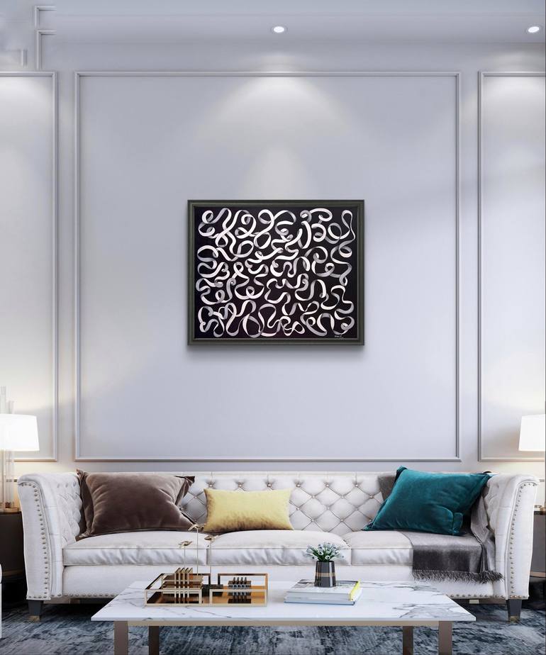Original Abstract Painting by NISA V
