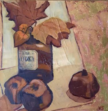 Original Art Deco Food & Drink Paintings by Vera Stein