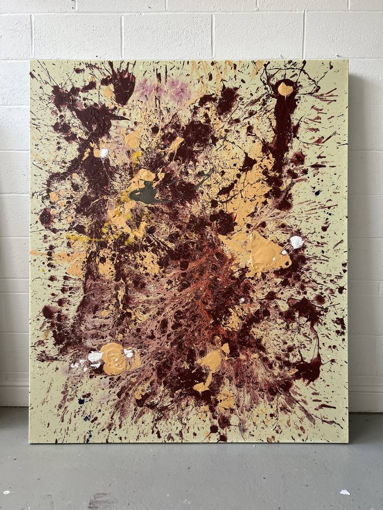 Original Abstract Expressionism Abstract Painting by Taite Richards
