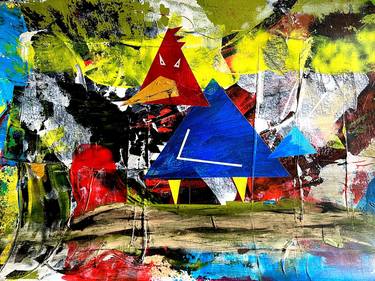 Original Expressionism Abstract Paintings by Markus Hansen