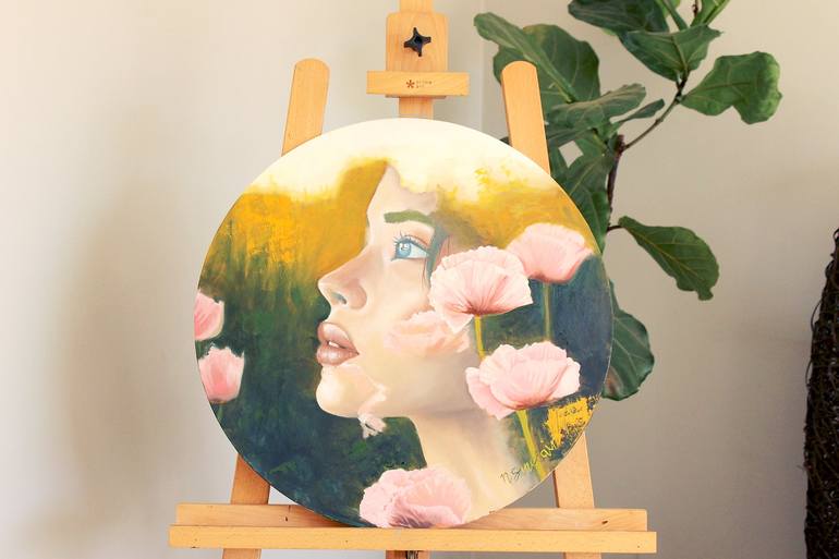 Original Abstract People Paintings by Nicola Sinclair