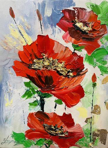 Original Floral Paintings by Vahe Baghumyan