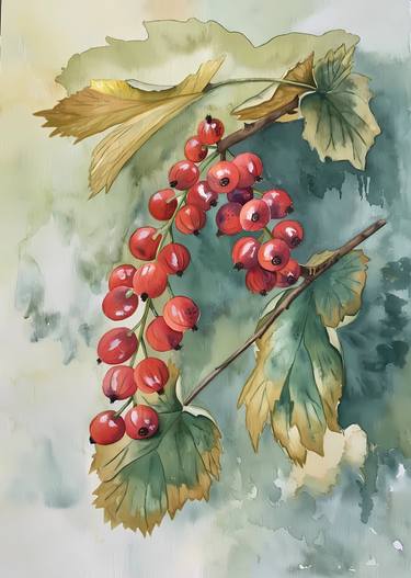 Original Botanic Paintings by Olga Poruchikova