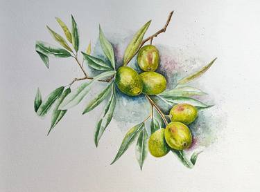 Print of Classicism Botanic Paintings by Olga Poruchikova