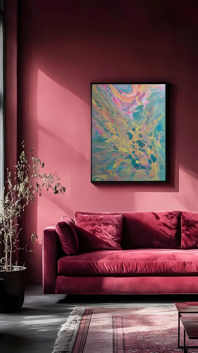 Original Abstract Painting by Olga Poruchikova