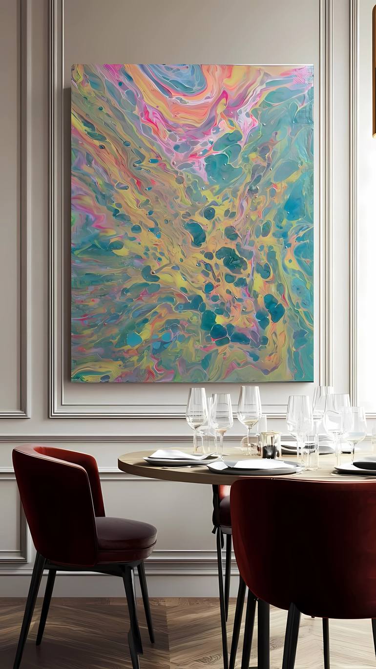 Original Abstract Painting by Olga Poruchikova