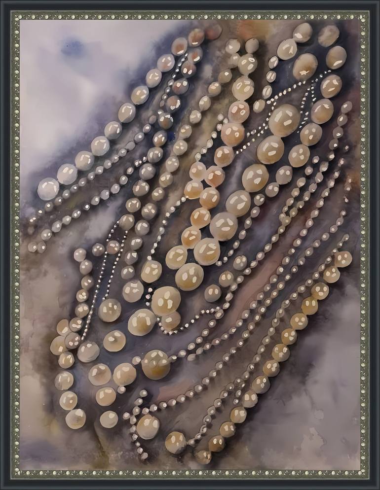 Original Classicism Fashion Painting by Olga Poruchikova