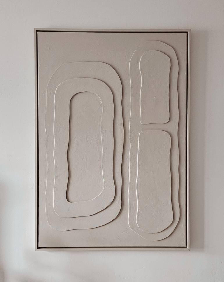 Original Minimalism Abstract Painting by Rachel Stephanie 