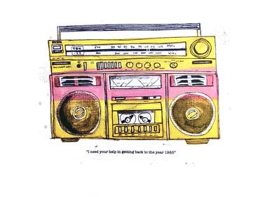 Original Illustration Music Printmaking by Ant Whitfield