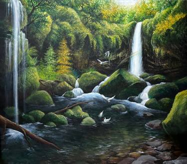 Original Realism Nature Paintings by Mico Prasetya