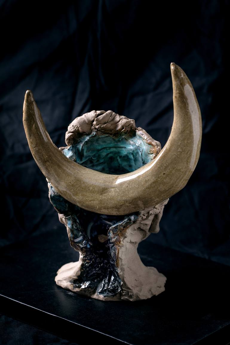 Original Conceptual Men Sculpture by Natasha Breen