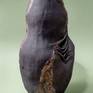 Hand made ceramic textured vase Dance