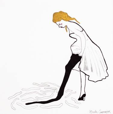 Original Illustration Women Drawings by Maude Cournoyer