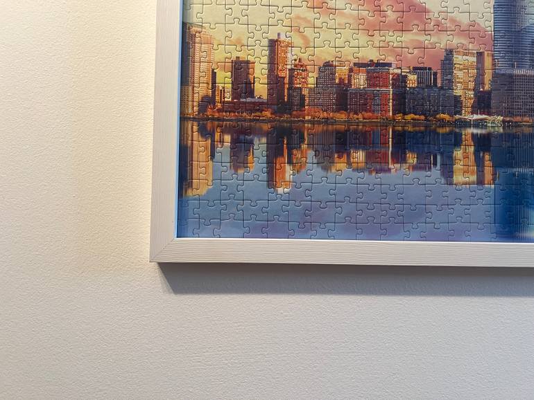 Original Digital Art Cities Mixed Media by Ilie Andrei