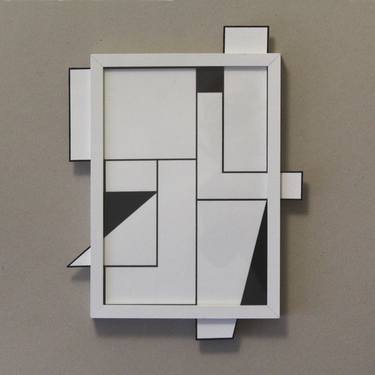 Original Abstract Geometric Paintings by Martin Singer