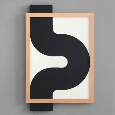 Original Minimalism Abstract Paintings by Martin Singer