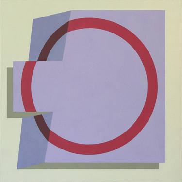 Original Minimalism Abstract Paintings by Martin Singer