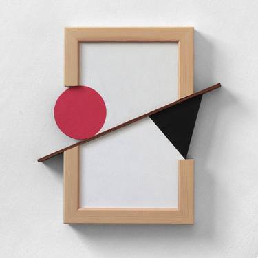 Original Bauhaus Abstract Paintings by Martin Singer