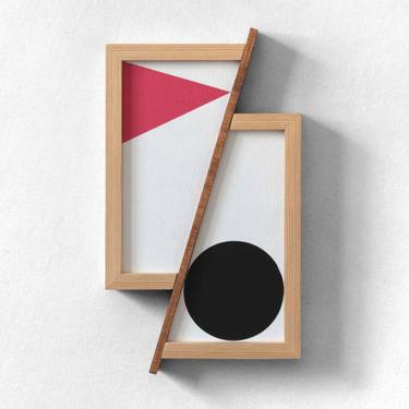 Original Bauhaus Abstract Paintings by Martin Singer