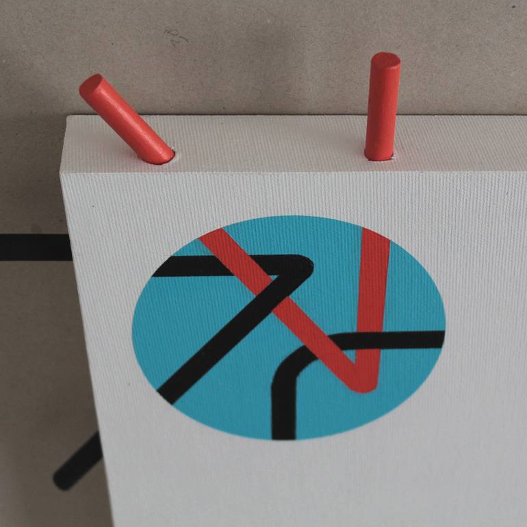 Original Contemporary Abstract Painting by Martin Singer