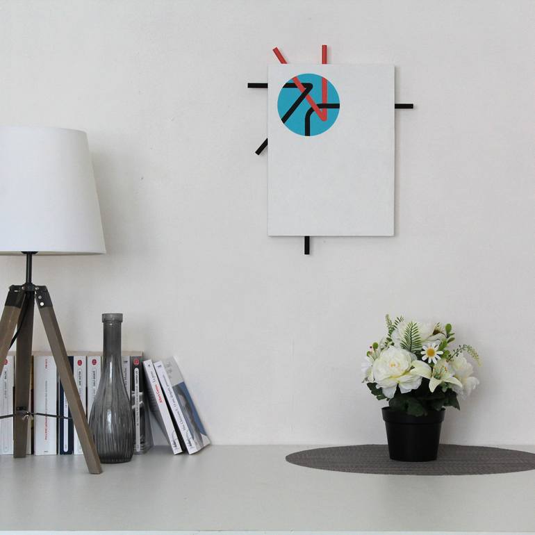 Original Contemporary Abstract Painting by Martin Singer