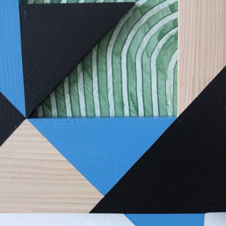 Original Modernism Abstract Painting by Martin Singer