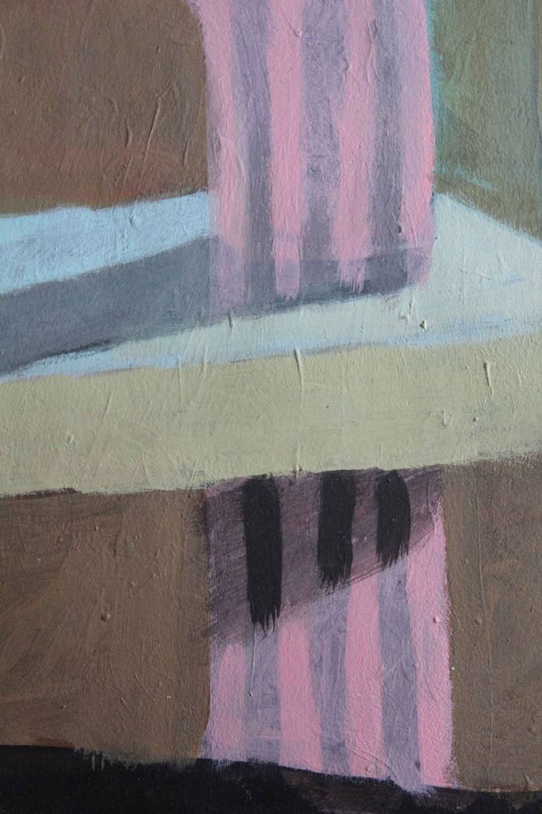 Original Surrealism Abstract Painting by Martin Singer