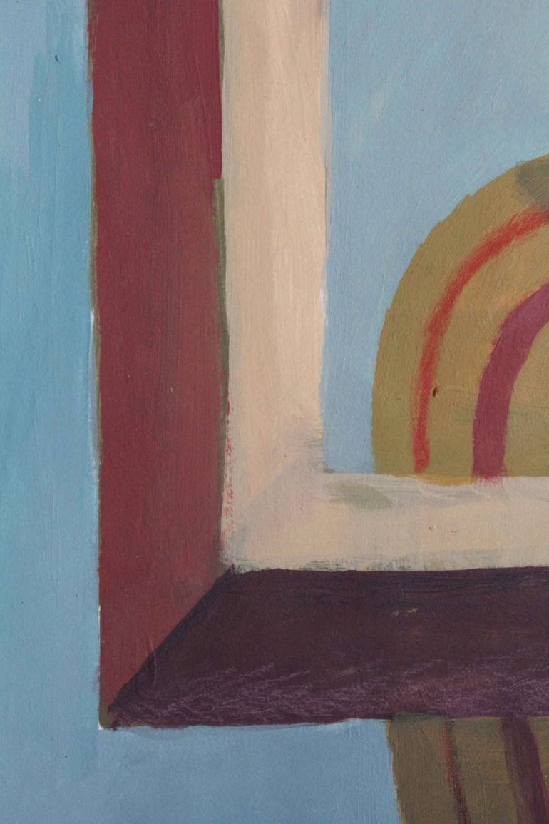 Original Surrealism Abstract Painting by Martin Singer