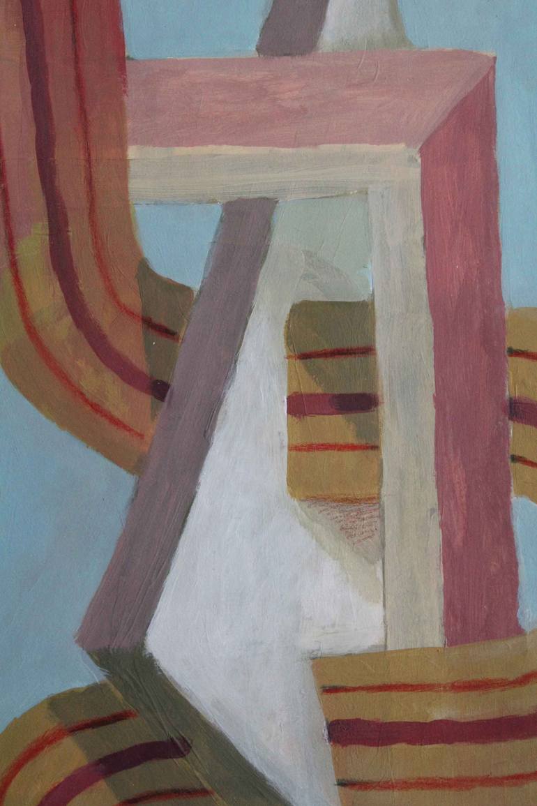 Original Surrealism Abstract Painting by Martin Singer