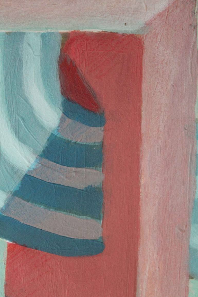 Original Surrealism Abstract Painting by Martin Singer