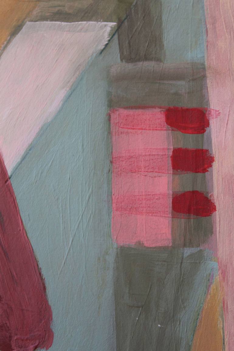 Original Surrealism Abstract Painting by Martin Singer