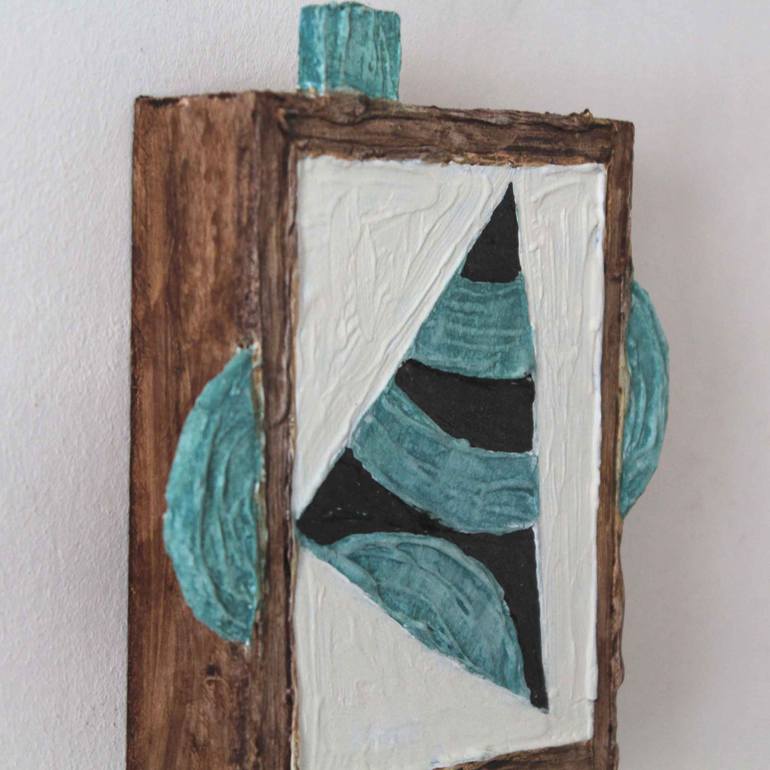 Original Modernism Abstract Painting by Martin Singer