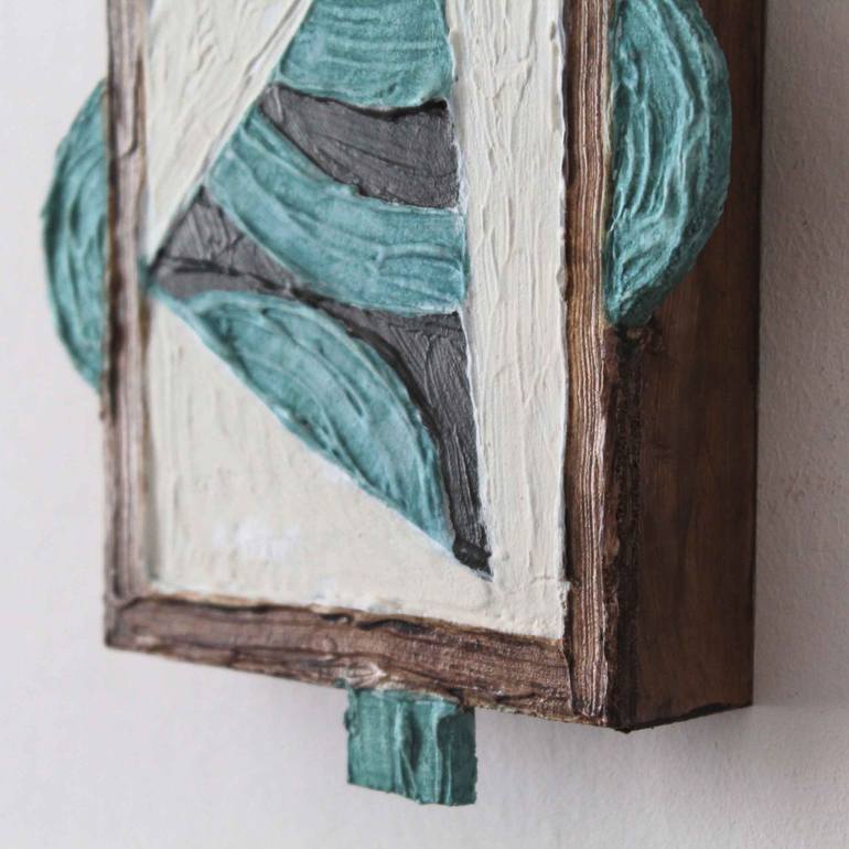 Original Modernism Abstract Painting by Martin Singer